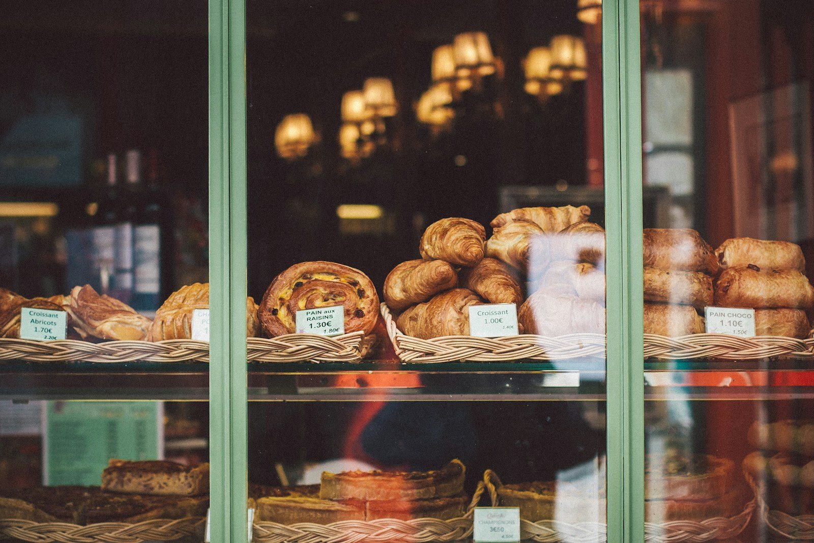 Fresh croissants and pastries every morning